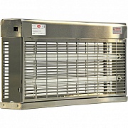 Ловушка для насекомых высоковольтная WELL-WE 400-2S AISI 304 (240м2)