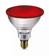 Лампа инфракрасная Philips PAR38 IR 175W E27 230V Red 1CT/12